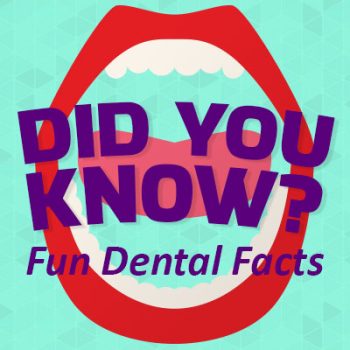 Calgary dentists, Dr. Clark Crawford and Dr. Nikla Reddy at Calgary Dental House, share some fun, random dental facts. Did you know…?