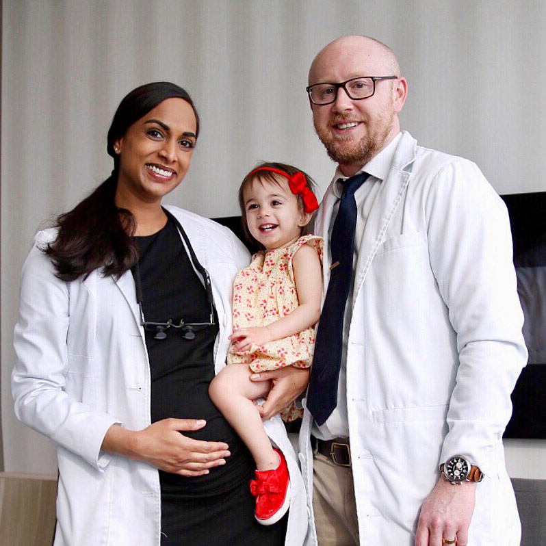 Drs. Clark Crawford and Nikla Reddy