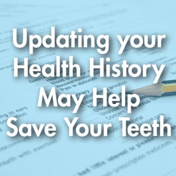 Calgary dentist, Dr. Clark Crawford and Dr. Nikla Reddy at Calgary Dental House tells patients how keeping health history updated may help save their teeth.