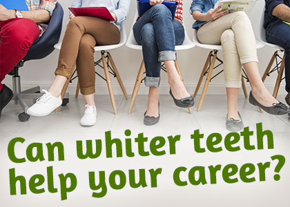 Calgary dentists, Dr. Crawford & Dr. Reddy at Calgary Dental House explain how whiter teeth can help your career, improve your salary, and land you a second date!